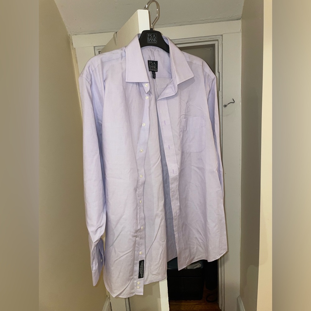 Jos. A. Bank Lavender Dress Shirt l
